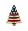 PinMarts Rhinestone Patriotic Christmas Holiday