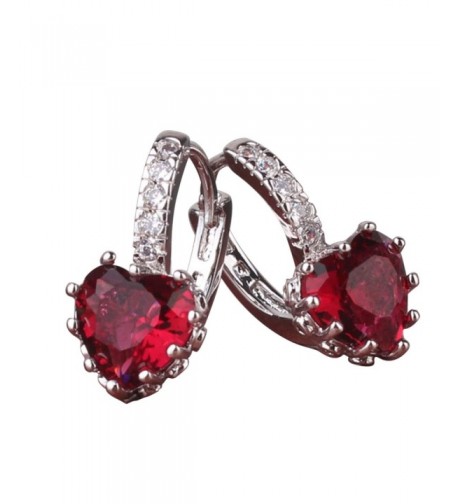 Anzona Earring January Birthstone Leverback