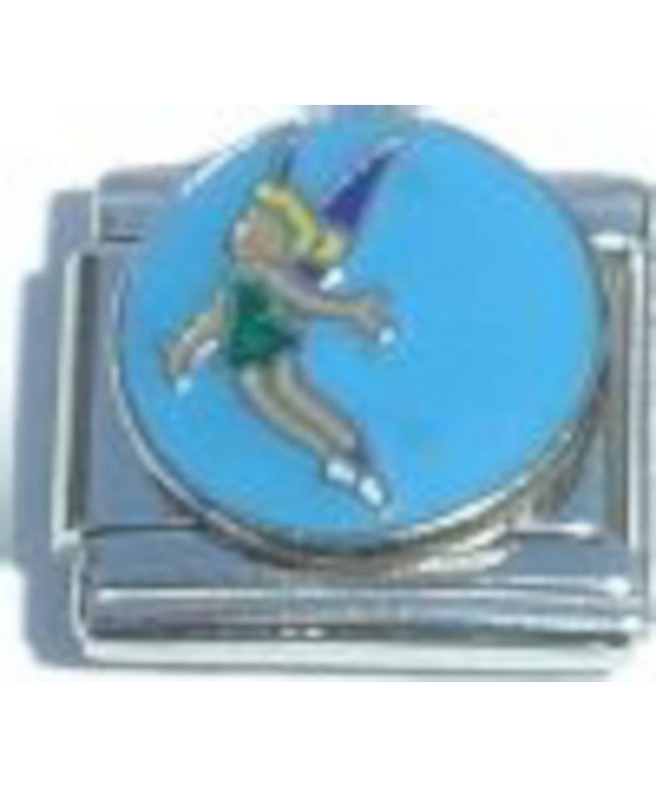 Tinker Bell Blue Italian Charm