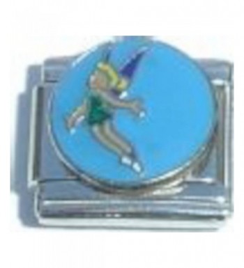 Tinker Bell Blue Italian Charm