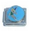 Tinker Bell Blue Italian Charm