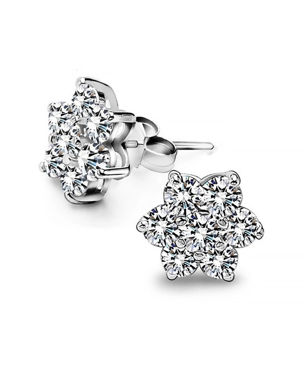 Christmas Sterling Silver Snowflake Dazzling