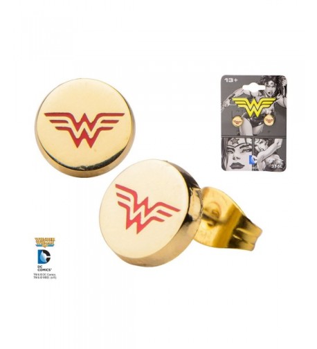 Womens Stainless Wonder Plated Earrings