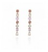 Teniu Vintage Earrings Zirconia Sensitive