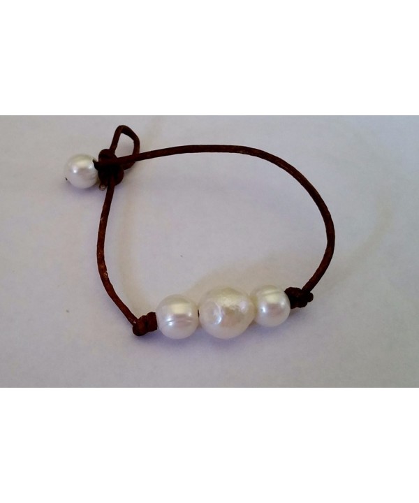 Quality Organic Leather Handcrafted Bracelet