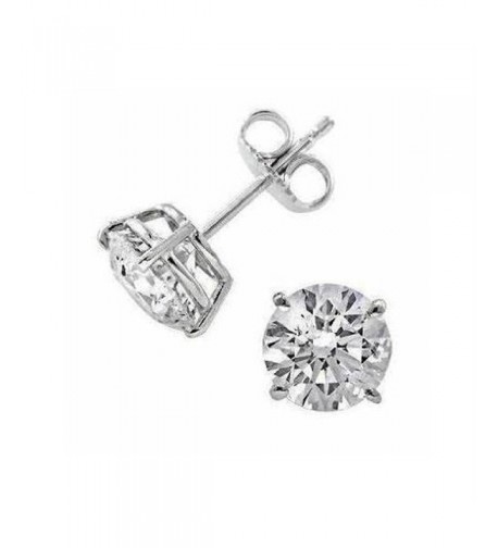 Sterling Silver Plated Earrings Zirconia