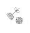 Sterling Silver Plated Earrings Zirconia