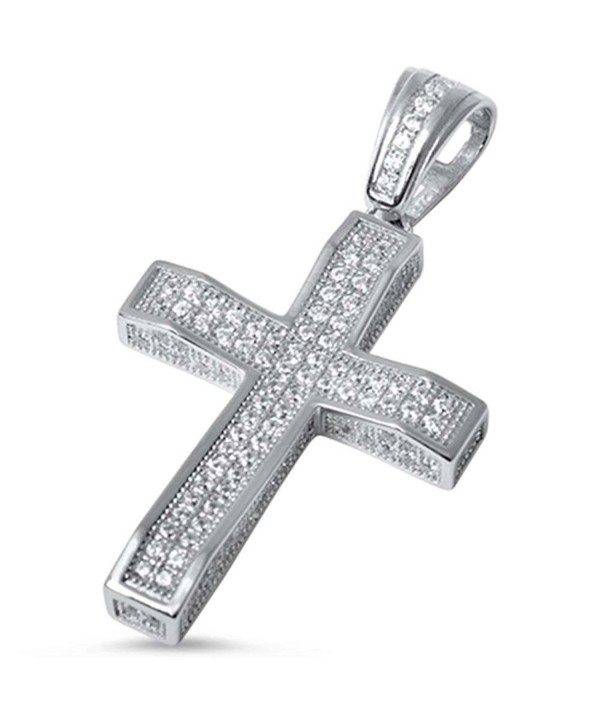 Micro Zirconia Sterling Silver Pendant Micro Zirconia Sterling Silver Pendant