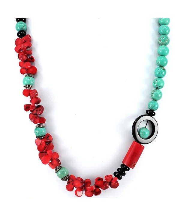 Ny6design Magnesite Turquoise Necklace N5040304e