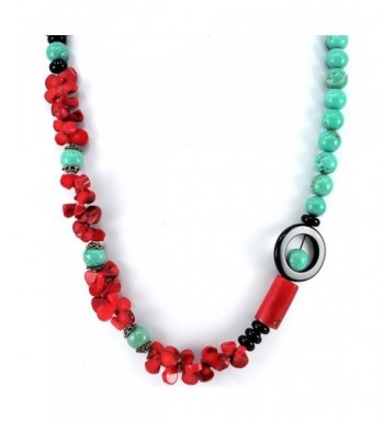 Ny6design Magnesite Turquoise Necklace N5040304e