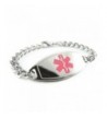 MyIDDr Pre Engraved Customized Diabetes Bracelet