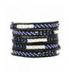 Freshwater Cultured Beaded Leather Bracelet