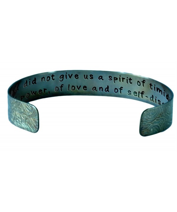 Spirit Timidity Antiqued Distressed Bracelet