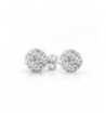 Sterling Silver Simulated Crystal Earrings