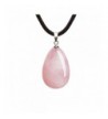 iSTONE Natural Teardrop Pendant Necklace