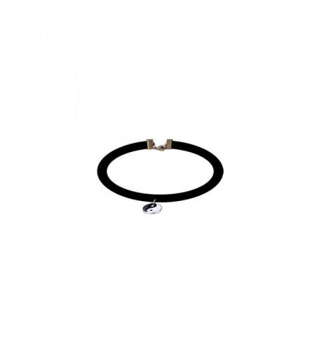 Velvet Design Choker Necklaces Charm