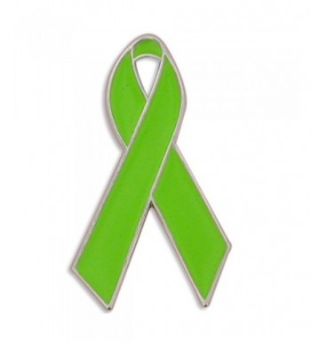 PinMarts Green Awareness Ribbon Enamel