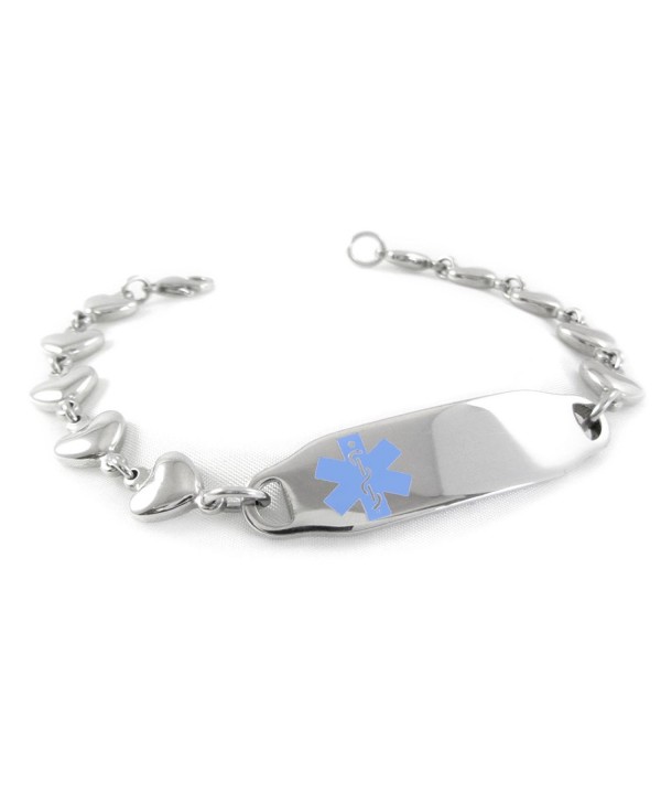 MyIDDr Pre Engraved Customized Bariatric Bracelet