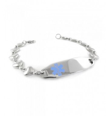 MyIDDr Pre Engraved Customized Bariatric Bracelet