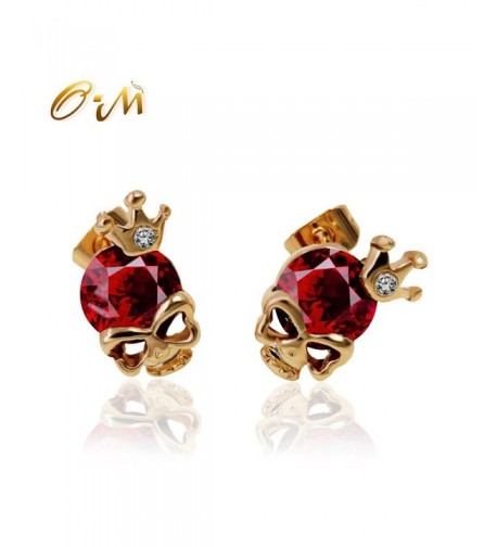 Onairmall Diamond Skeleton Earrings Fashion