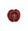 Danforth Remembrance Poppy Brooch Pin