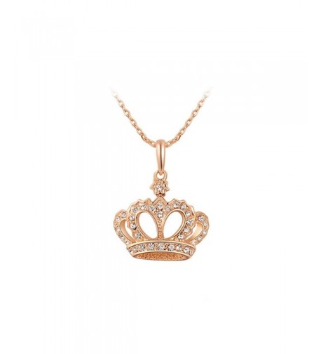 YEAHJOY Princess Necklace Platinum Austrain