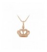 YEAHJOY Princess Necklace Platinum Austrain