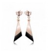Carfeny Jewelry Stainless Earrings Triangle