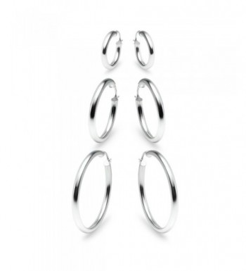 Sterling Silver Medium Polished Earrings