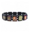 Ancient Adinkra Symbols Stretch Bracelet