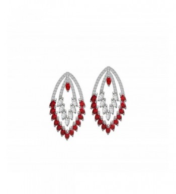 OKIKO Earrings Swarovski Platinum Plated Chandelier