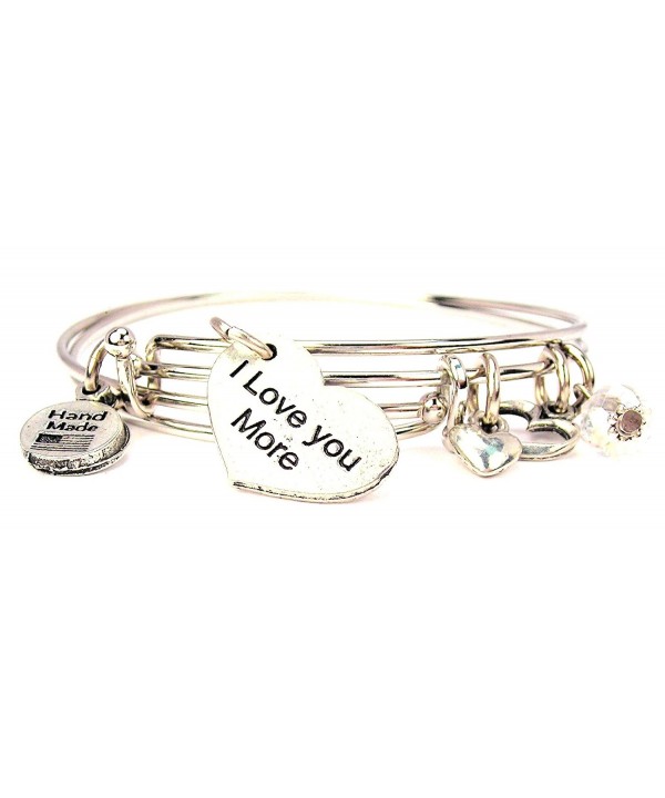 Love You More Heart Bangle