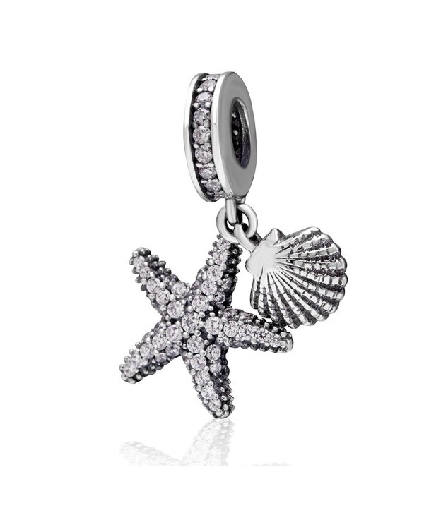 Choruslove Tropical Starfish Dangle Bracelet