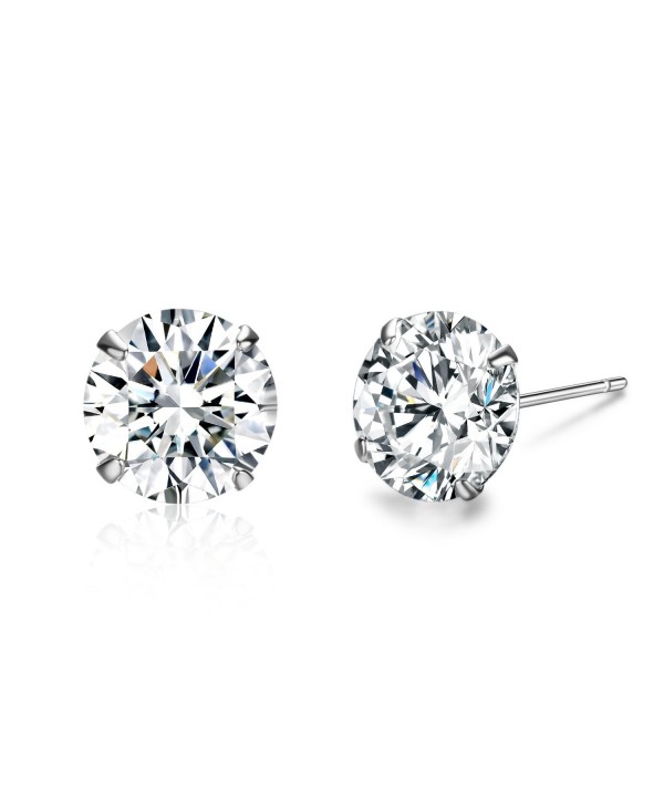 SBLING Platinum Sterling Earrings Swarovski