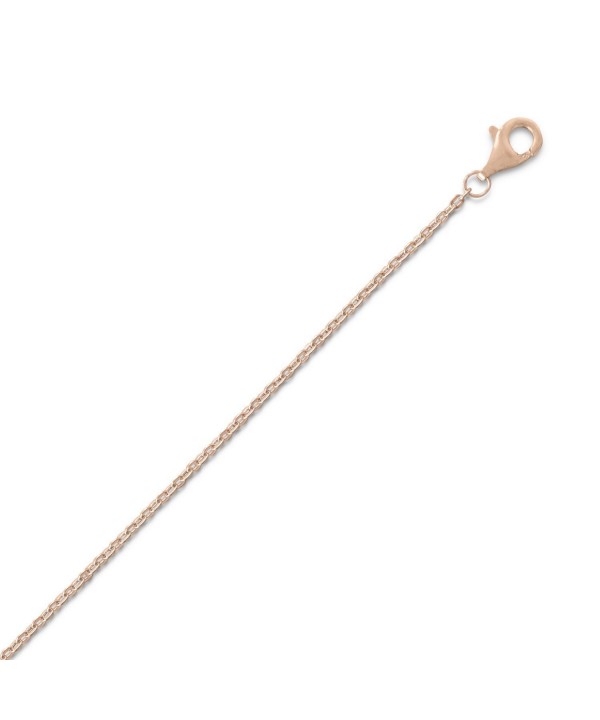 Karat Plate Sterling Silver Cable