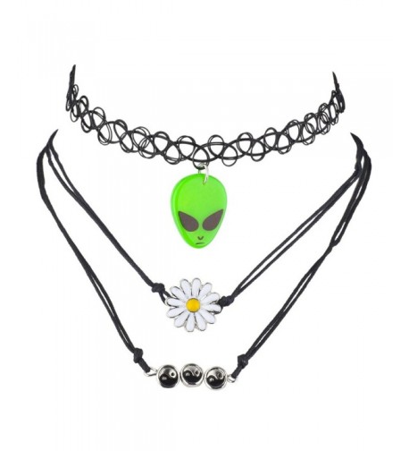 Lux Accessories Hippie Novelty Choker