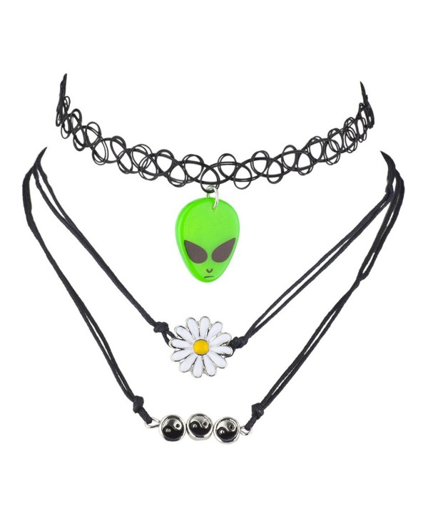 Lux Accessories Hippie Novelty Choker