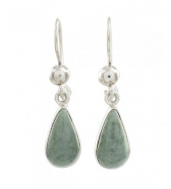 NOVICA Sterling Silver Teardrop Earrings