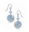 Adajio Silver tone Overlay Earrings 7398