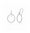 Sterling Silver Hammered Fashion Earrings