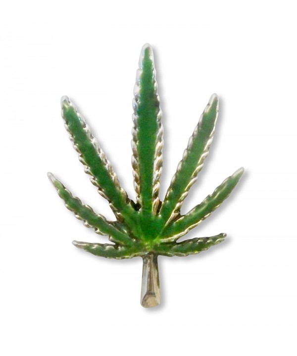Marijuana Enamel Pewter Jacket Medium