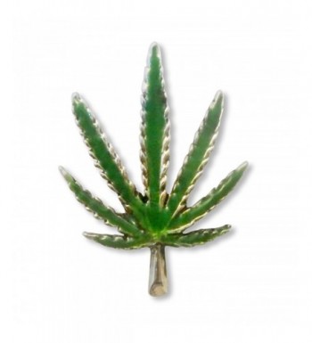 Marijuana Enamel Pewter Jacket Medium
