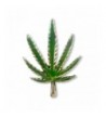 Marijuana Enamel Pewter Jacket Medium