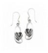 Sterling Silver Sandal Dangle Earrings