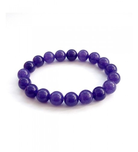 Purple Stone Beads Buddhist Wrist