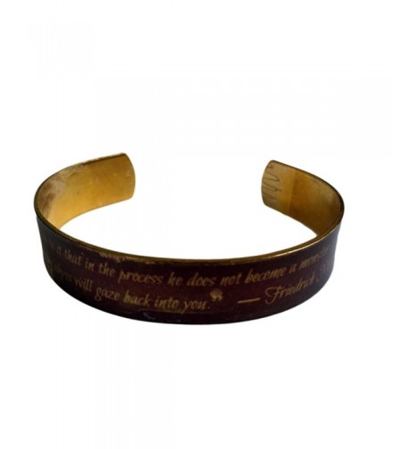 Whoever fights monsters Bracelet Handmade