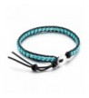MOWOM Bracelet Simulated Turquoise Adjustable