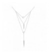 Sterling Multilayer layered Pendant Necklace