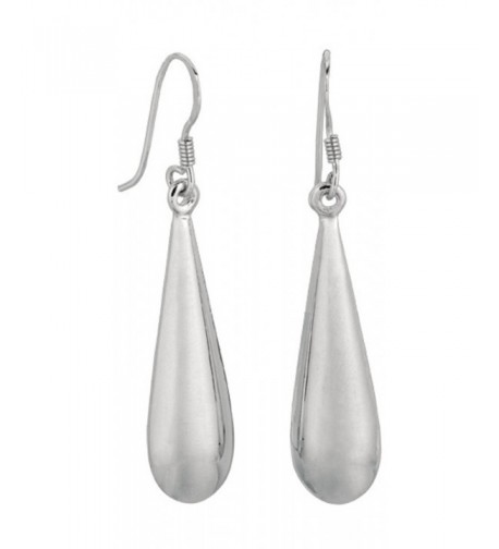 Silver Rhodium Plated Dangle Earrings