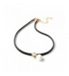 RoseSummer Leather Necklace Vintage Chocker